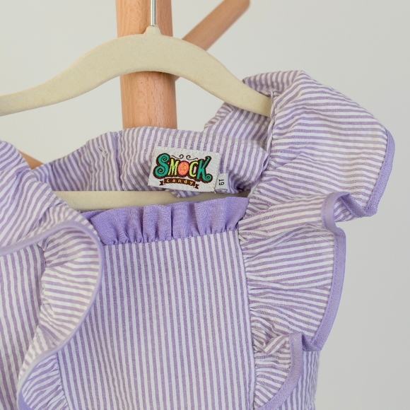 Smock Candy purple 6 years dress - Picture 2 of 5